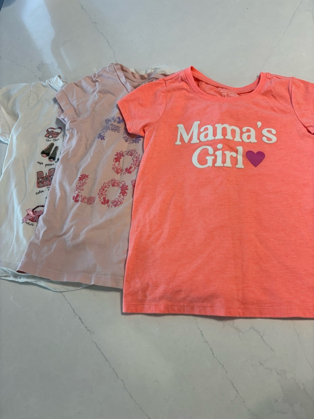 Mama's Girl Short-Sleeve Tee - Coral Pink